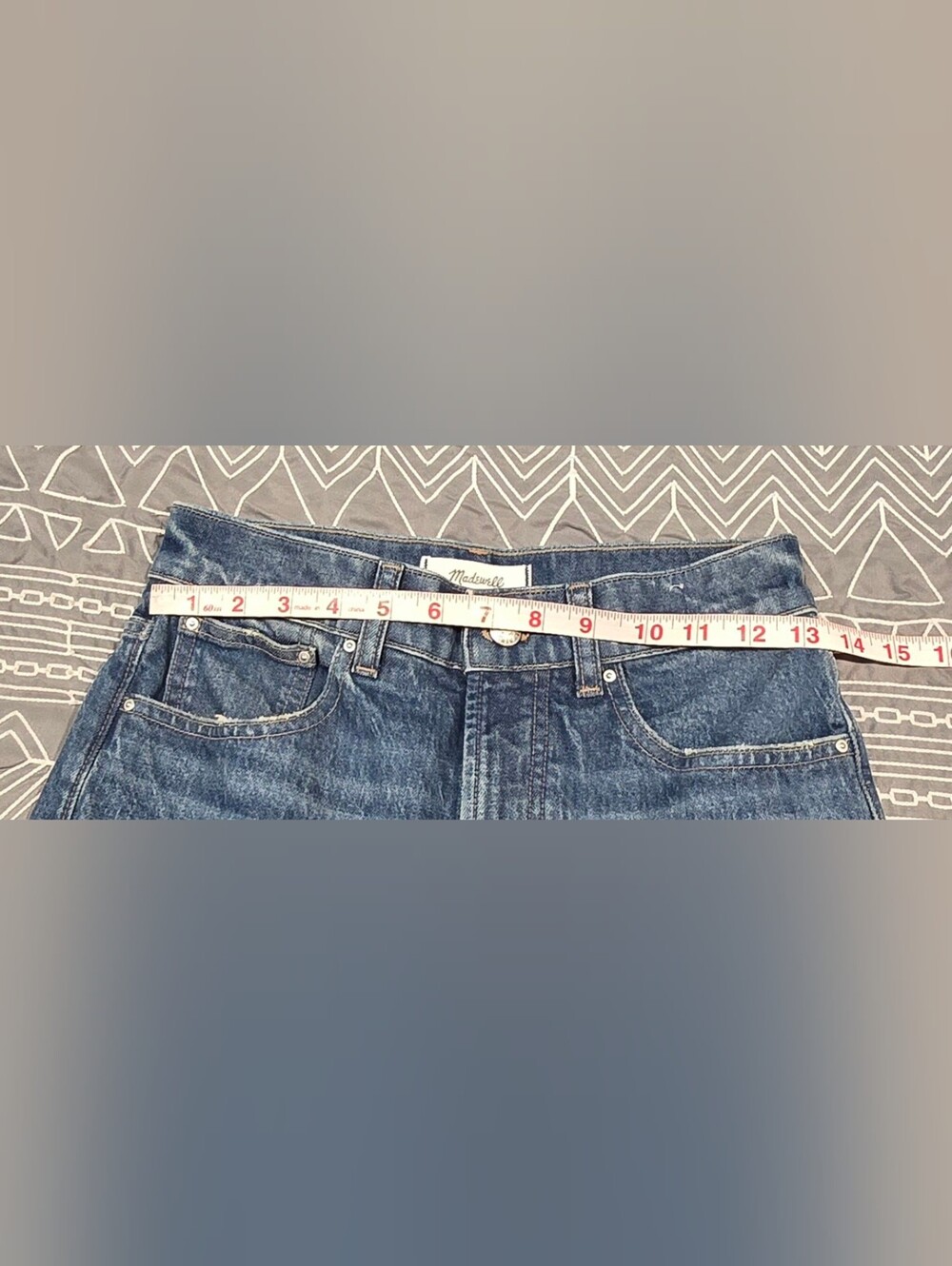 Madewell The Longline Straight Jean Size 25 - Picture 5 of 8